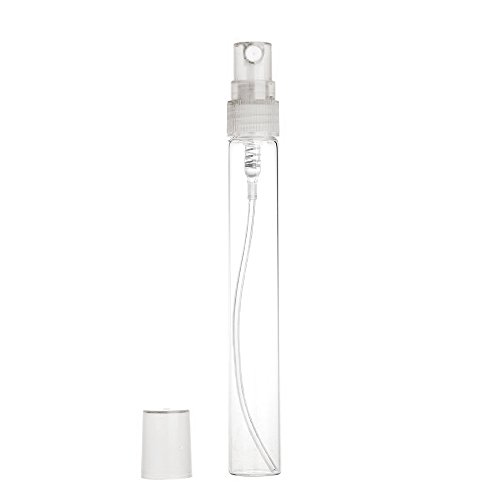 10ml Glass Spray Bottle with Pump and Cap